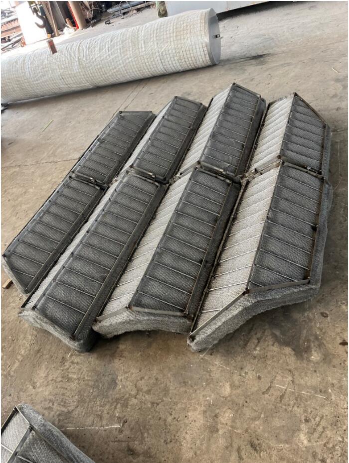 波纹型丝网除沫器